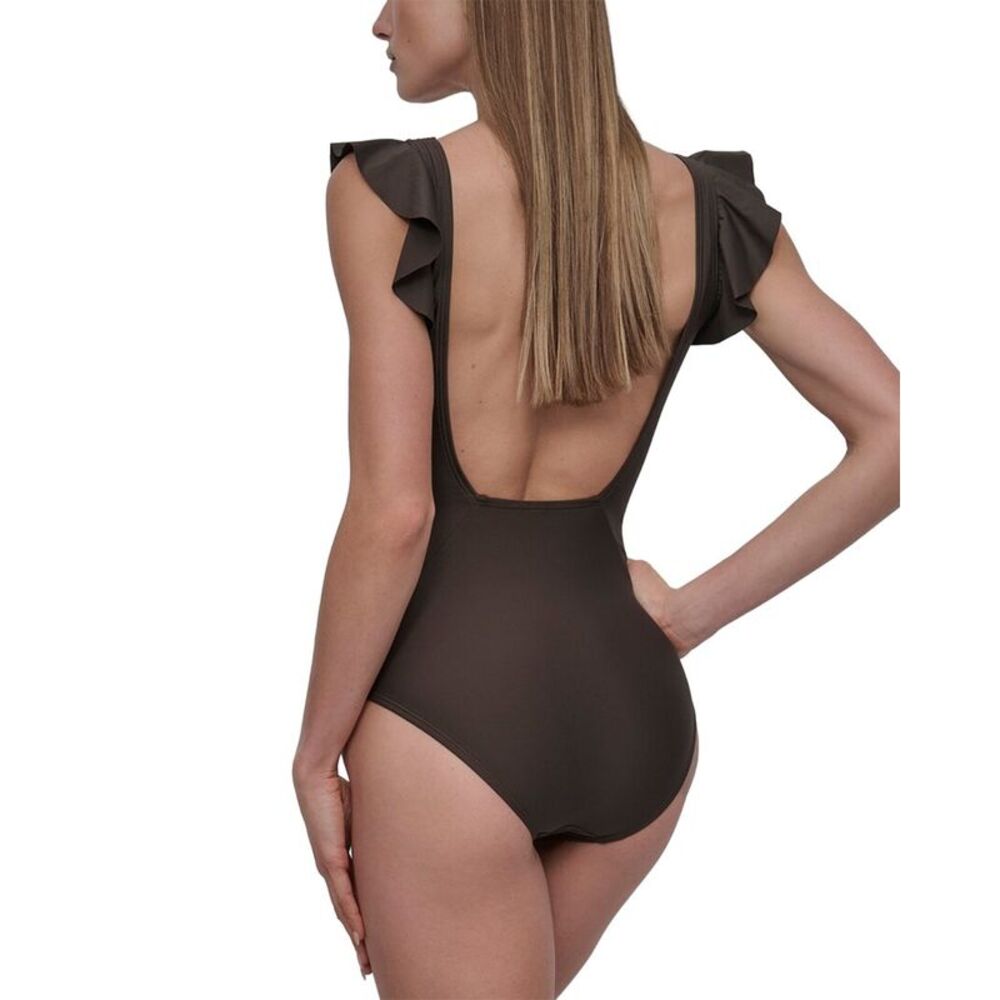 Dkny Womens  Swimsuit, Bronze - Picture 2 of 3